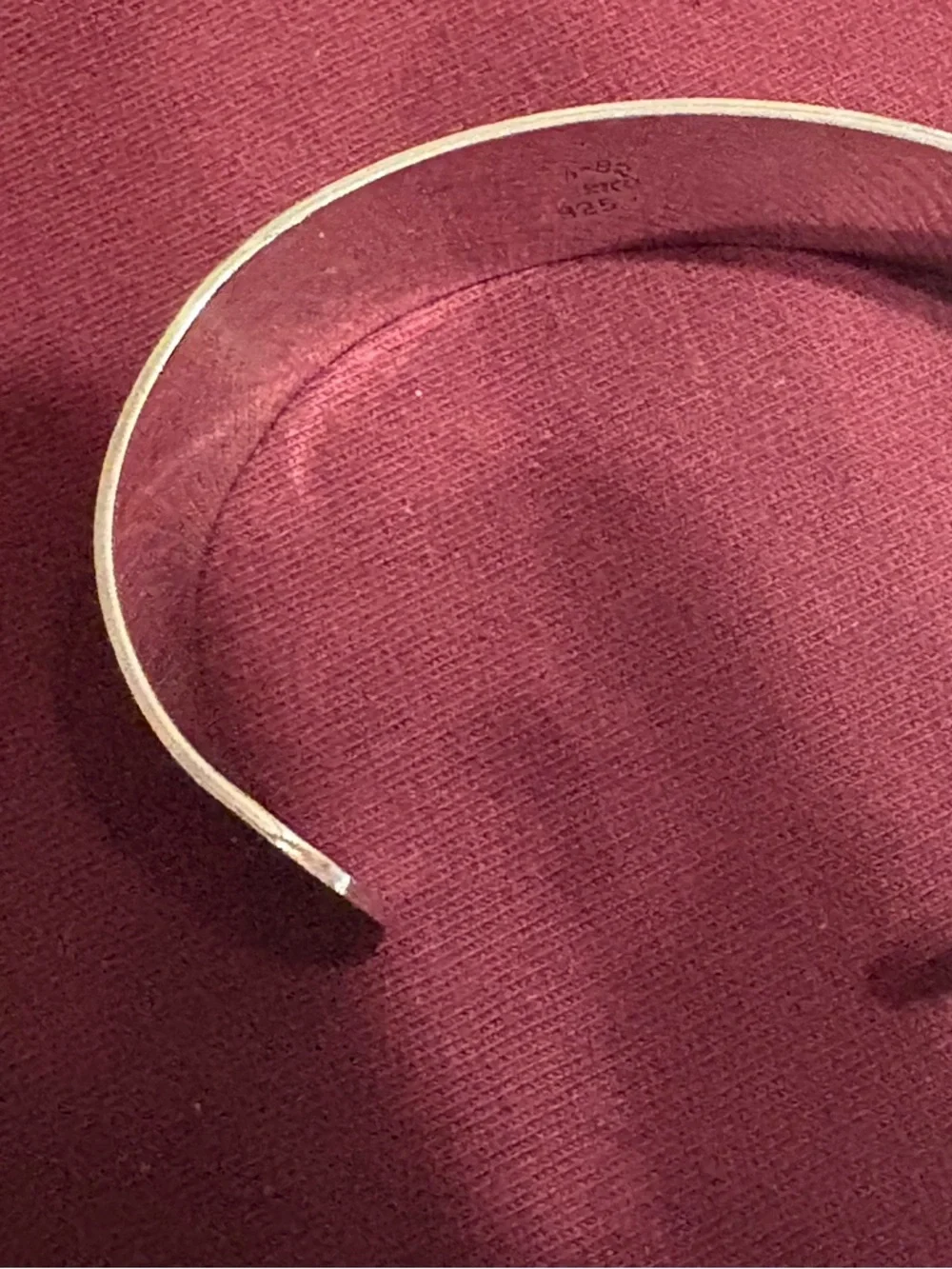 Women’s Sterling Silver Bracelet - Polished very pretty solid